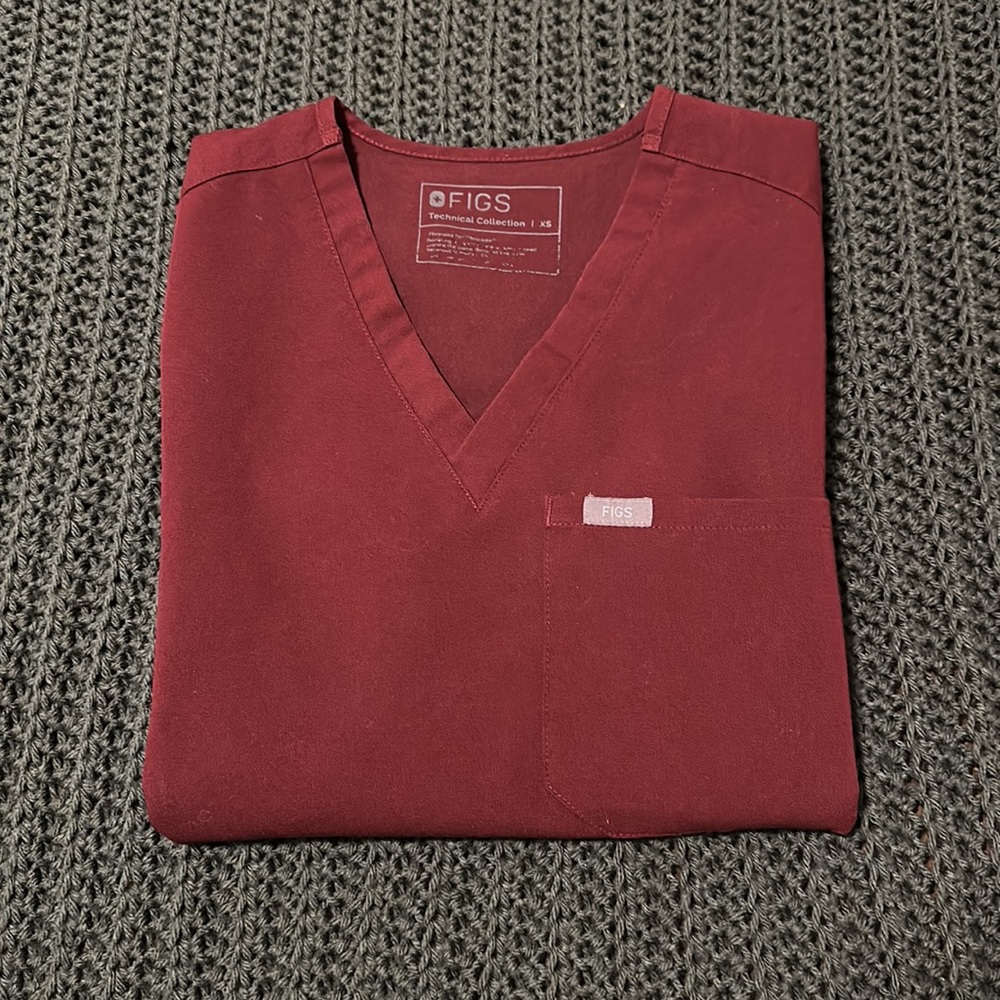 Figs catarina scrub top